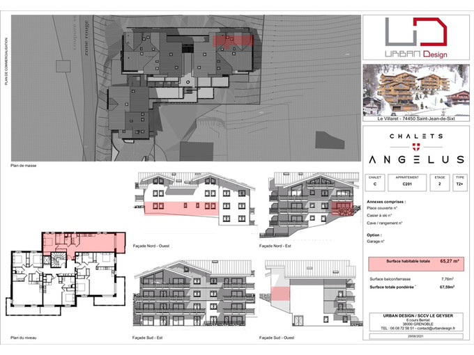 Nos appartements à la vente 2 pièces Immobilier à Saint-Jean-de-Sixt 65m2