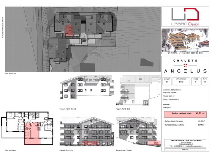 Nos appartements à la vente 2 pièces Immobilier à Saint-Jean-de-Sixt 49m2