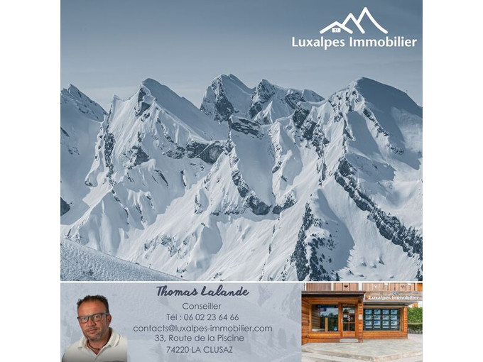 Nos appartements à la vente 4 pièces Immobilier à La Clusaz 75m2