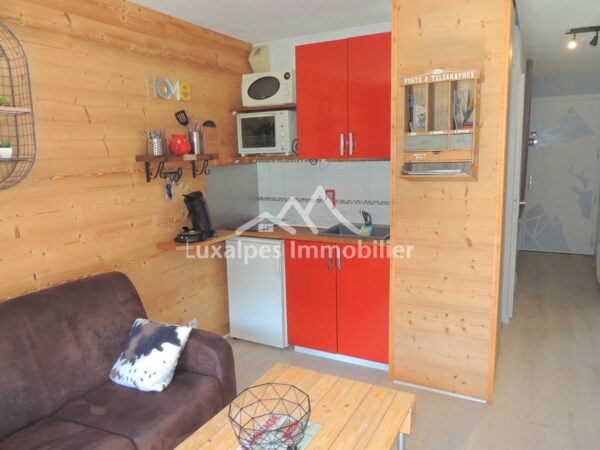 Studio lumineux et moderne proche du centre du Grand Bornand